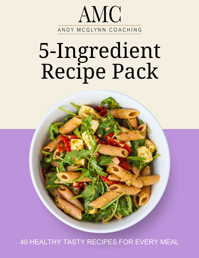 5-Ingredient Recipe Pack with Meal Planner by Andy McGlynn